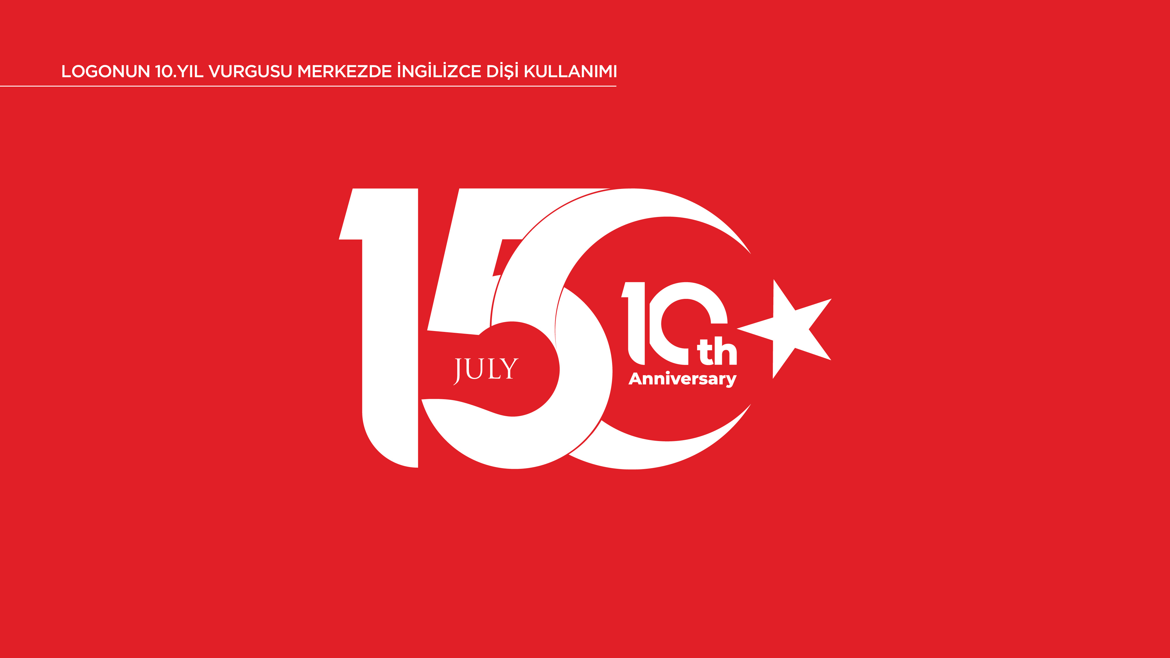 Logonun 10.Yıl Vurgusu Merkezde İngilizce Dişi Kullanımı