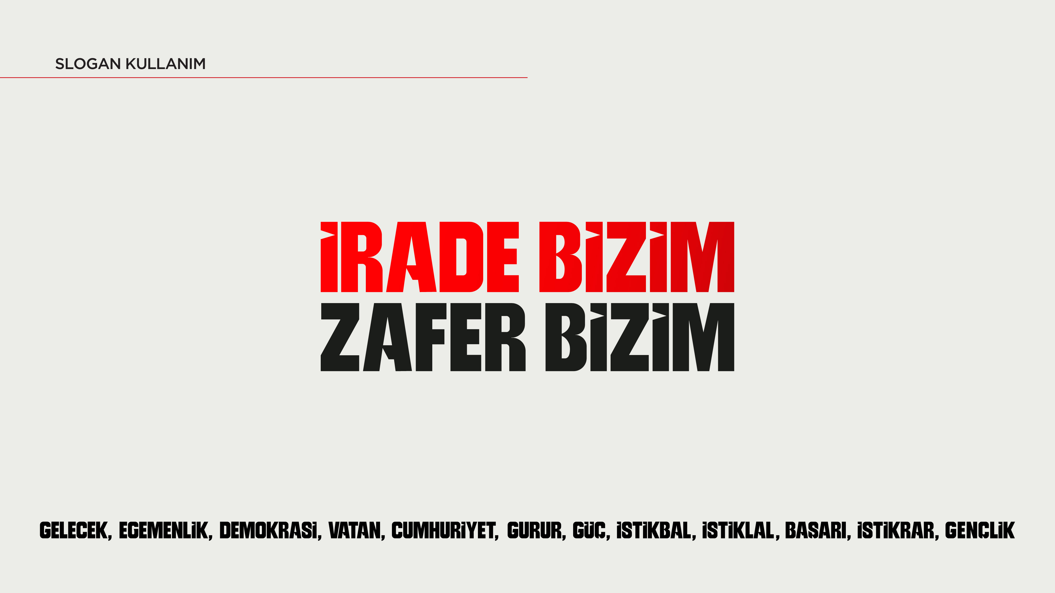 Slogan Kullanımı