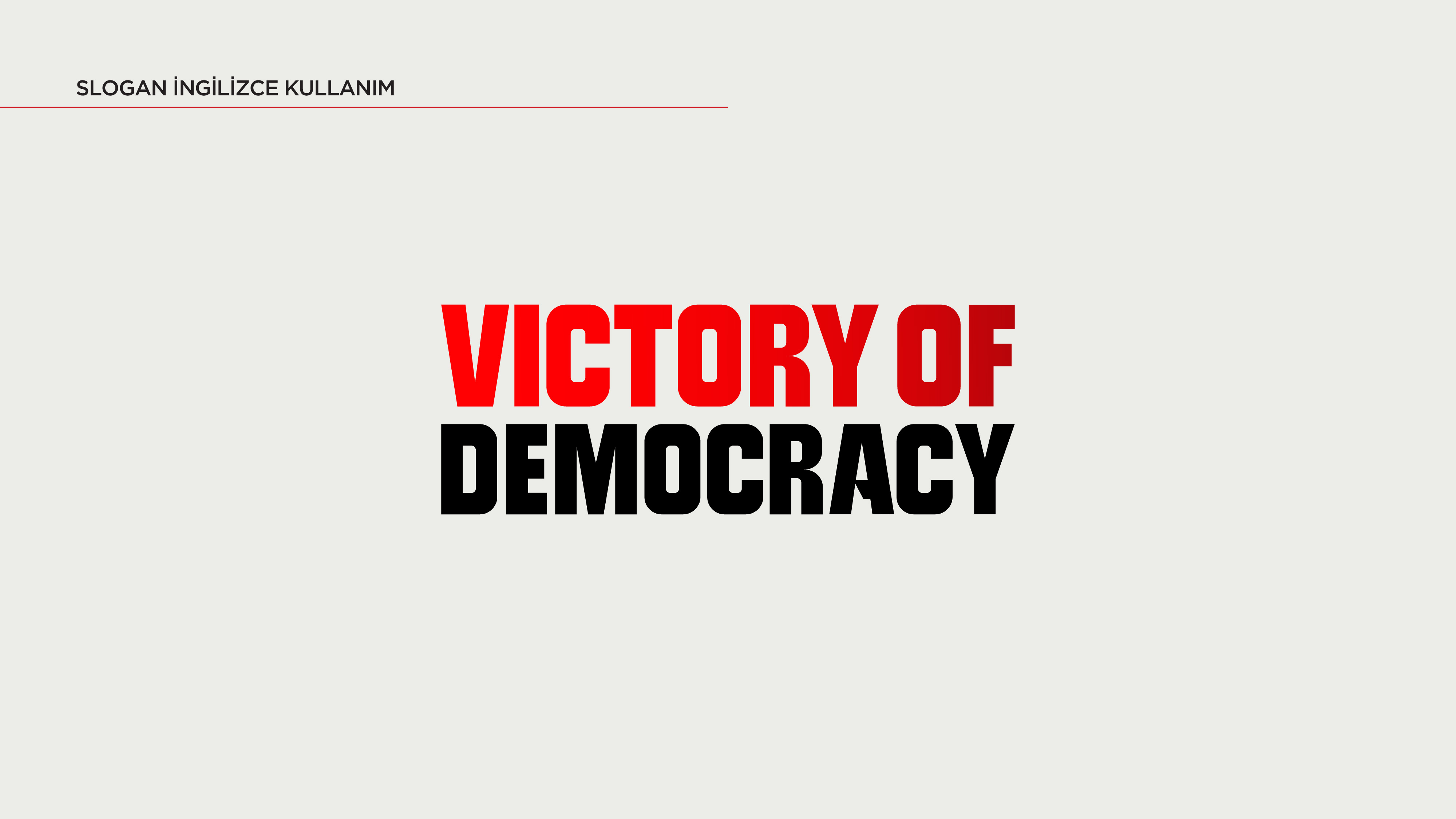 Slogan İngilizce Kullanımı