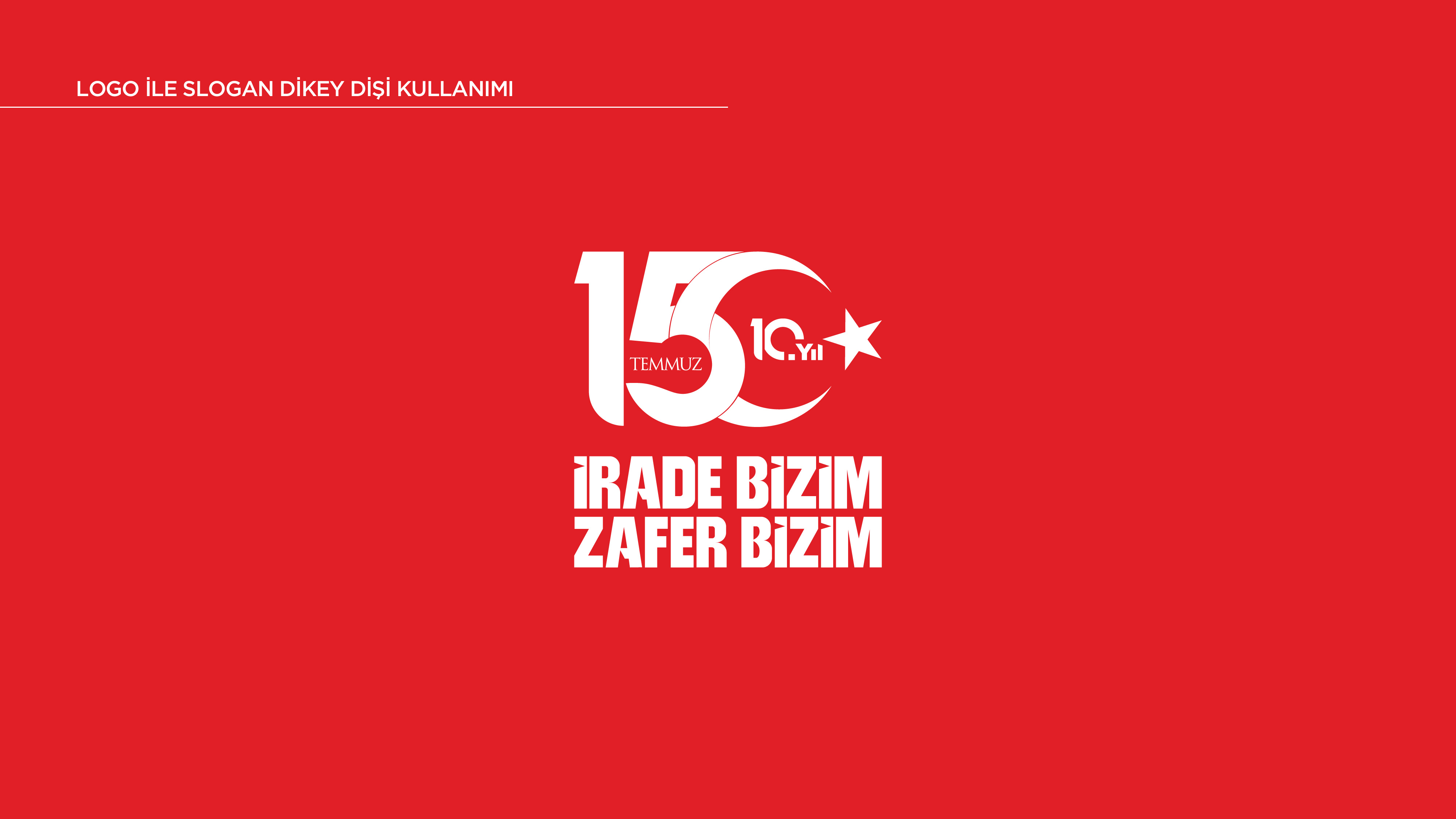 Logo ile Slogan Dikey Kullanımı