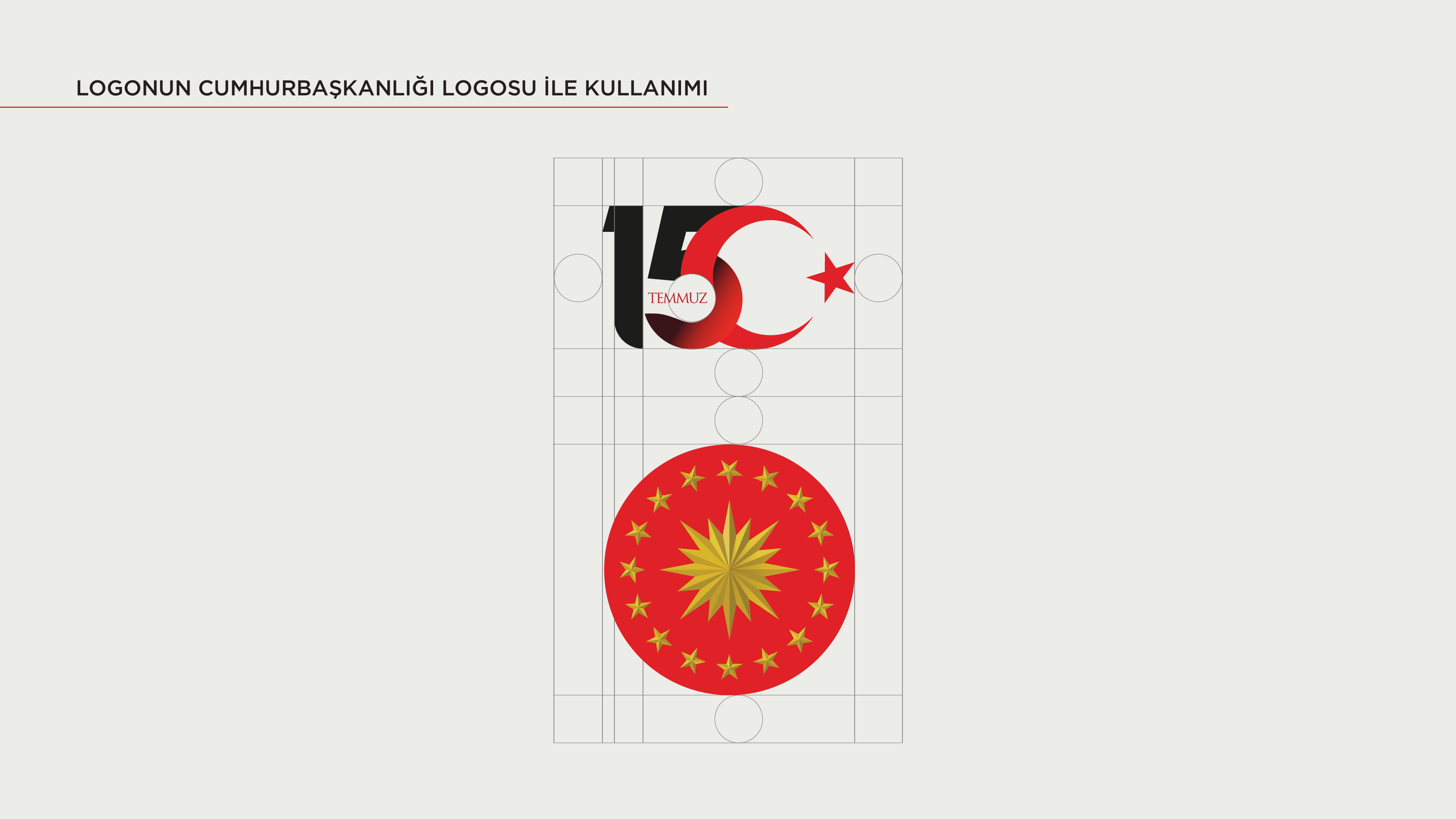 Logonun Cumhurbaşkanlığı Logosu ile Kullanımı