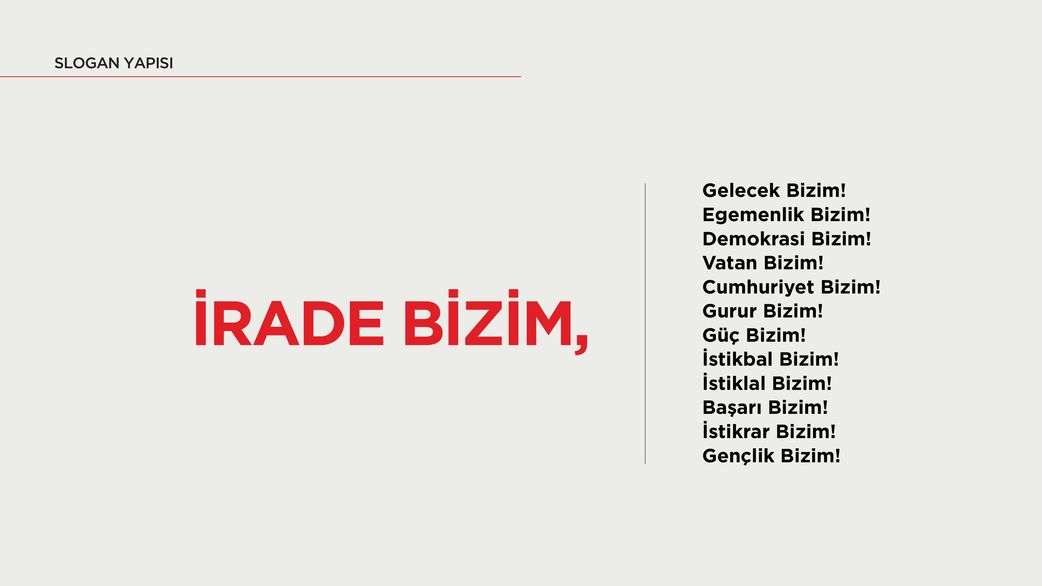 Slogan Yapısı